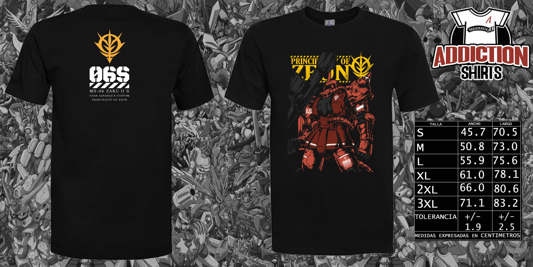 MS-06 Zaku II S Shirt