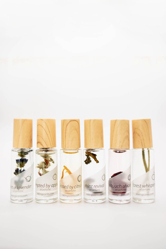 Nature Notes .SCENTS OF THE WORLD THE 〜 Set of 6 Earth Notes - small roll-on bottles | inkling scents