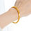 Thumbnail: Gold Filled Titanium Steel Bangle