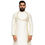 Thumbnail: White Mayura Peshwai Barabandi/Angarkha Kurta