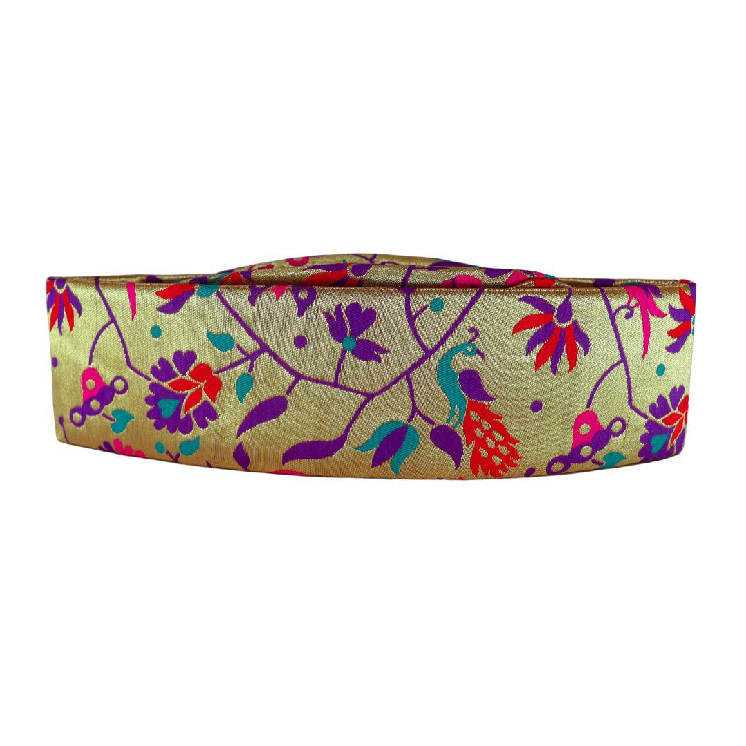 Golden Paithani Topi