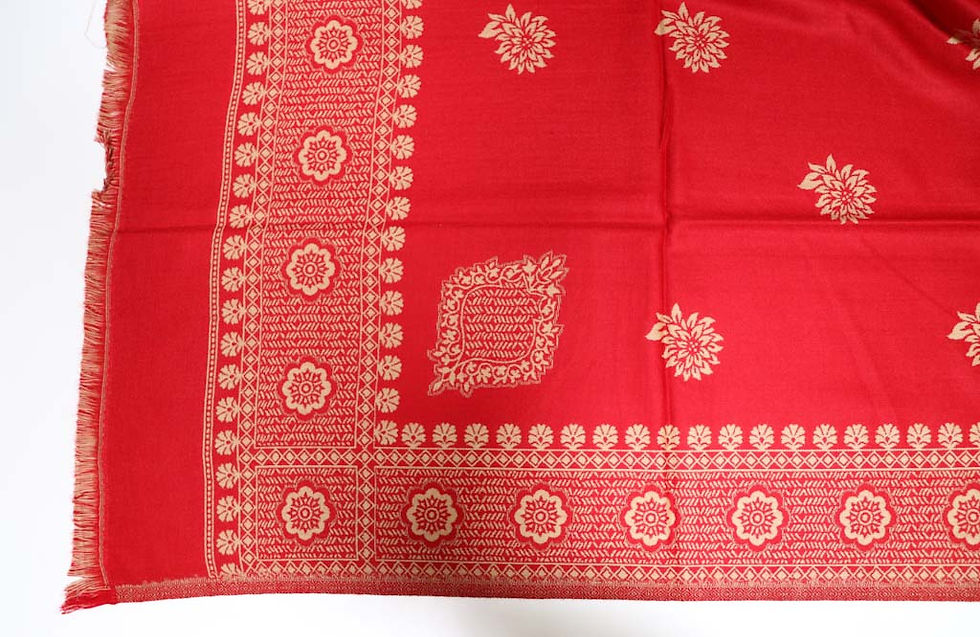 Thumbnail: Red Nilofer Shawl