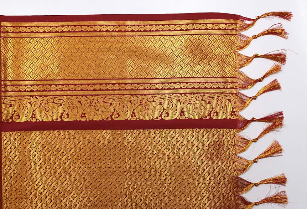 Thumbnail: Maroon Mayuri Shela