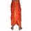 Thumbnail: Orange Big Border Dhoti Uparana Set