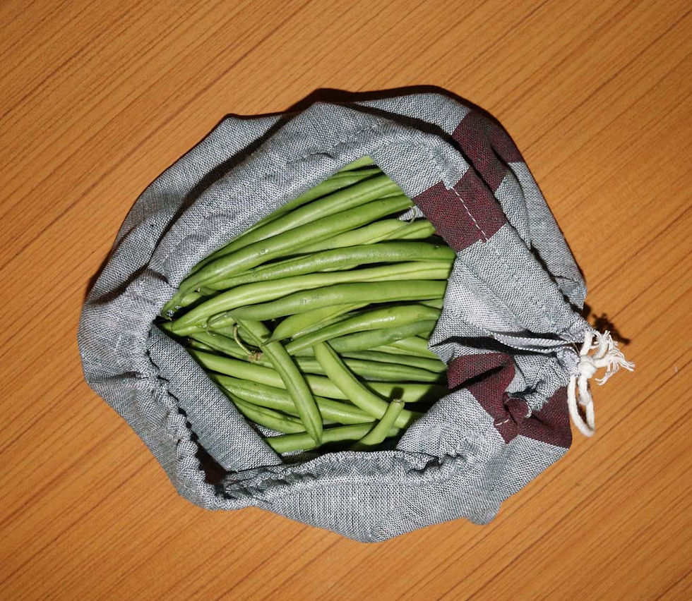 Thumbnail: Cotton Vegetable Bag (Set of 3)