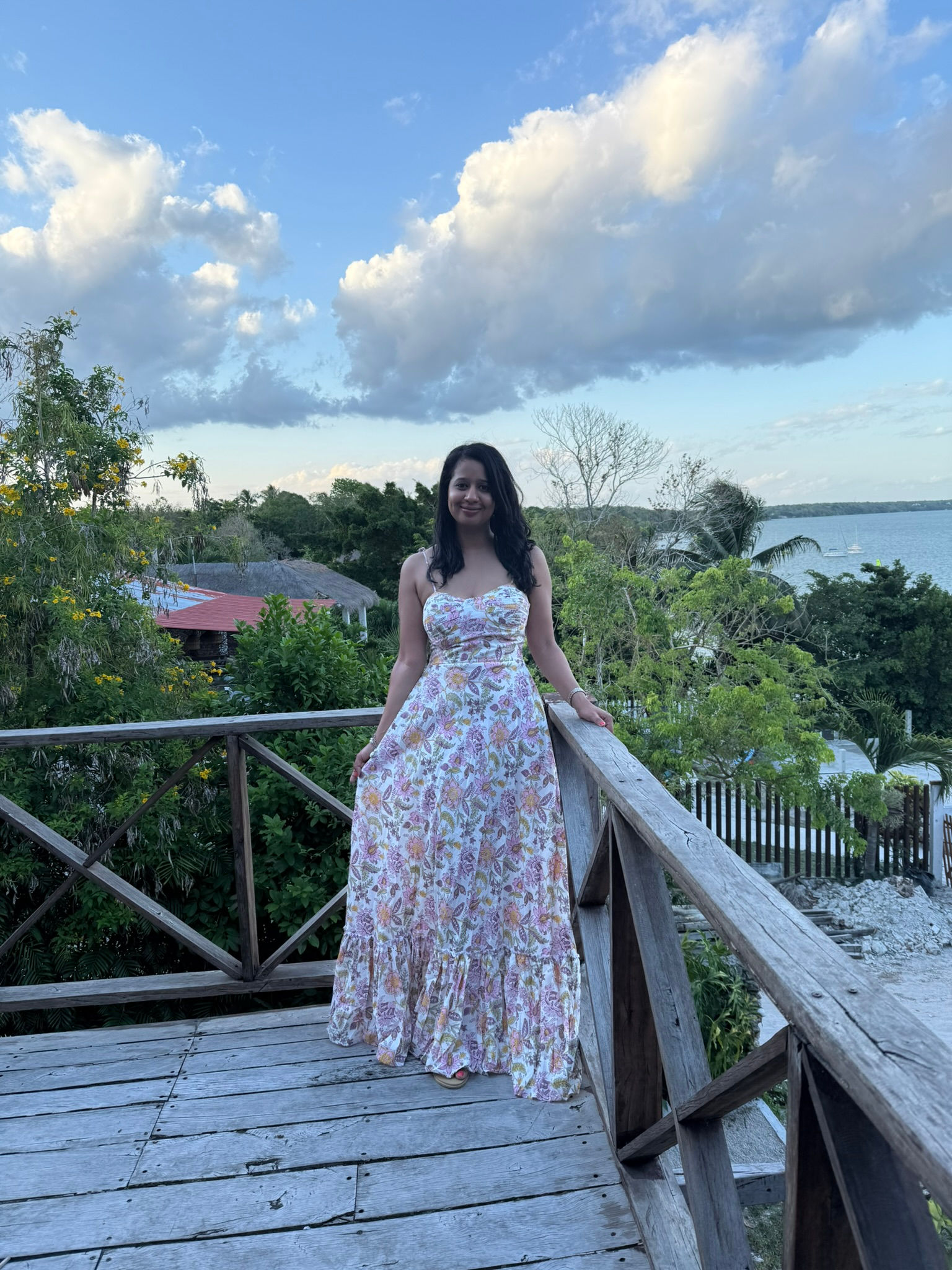 L'Amour Cotton Maxi Dress