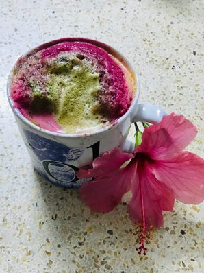 SURPRISINGLY RICH BEETROOT & SWEET POTATO JUICE