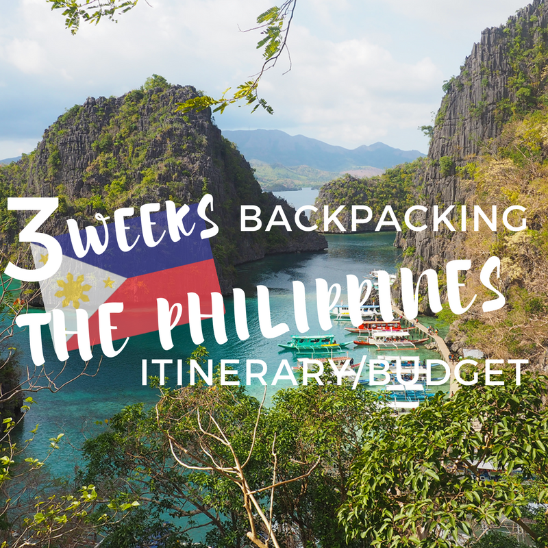 backpacking philippines 3 weeks
