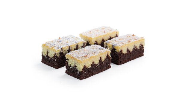 Chocolate and Coconut Slice