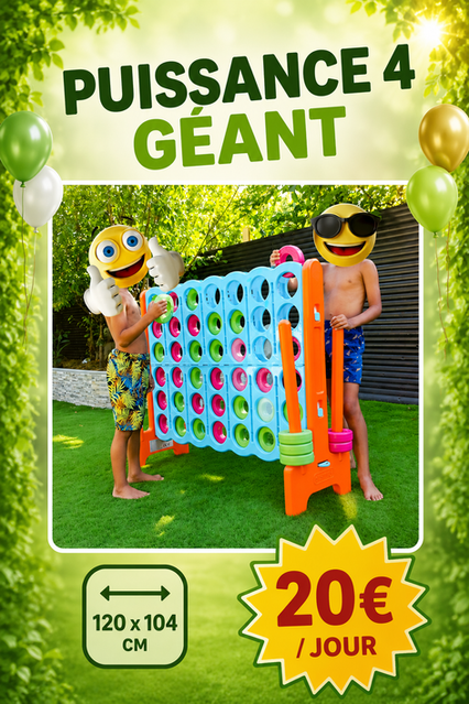 Puissance 4 Géant