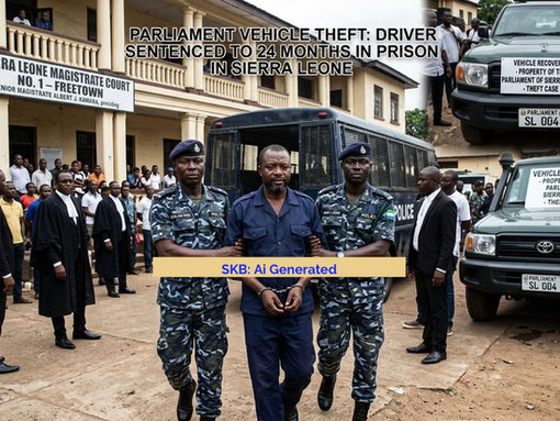 Parliament Vehicle Theft: Driver Sentenced to 24 Months in Prison