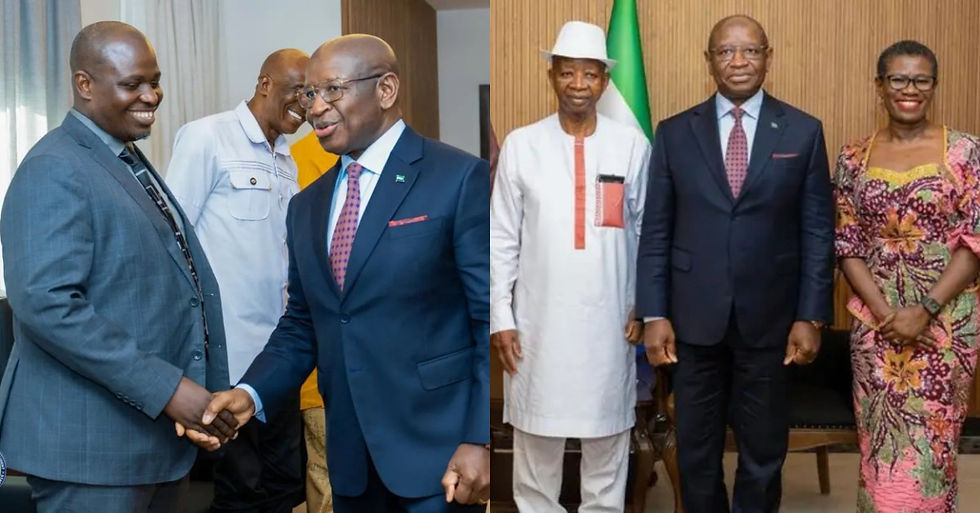 President Bio Meets APC Leadership After Parliamentary Boycott
