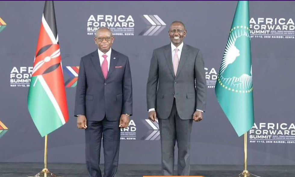 President Bio Meets William Ruto in Nairobi as Africa Summit Opens