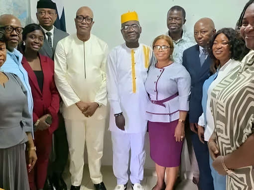Foreign Minister Swaray Visits Embassy in Liberia to Strengthen Diplomatic Ties
