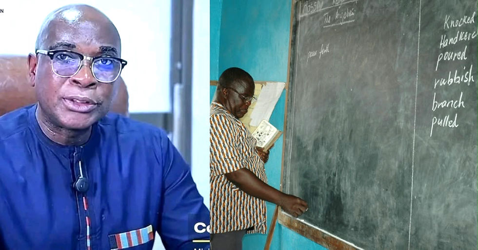 Sackey Plans Crash Training for Teachers Amid High WASSCE Failures