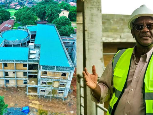 Minister Demby Inspects $3.5M Medical Sciences Facility