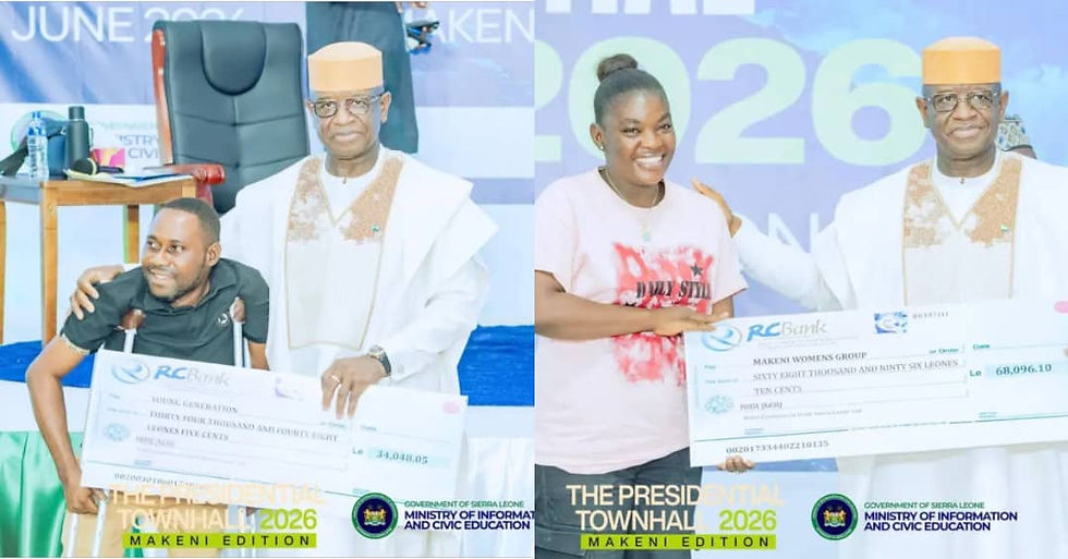 Bio Supports 1,000 Makeni Entrepreneurs Through PSSNYE Cash Grants