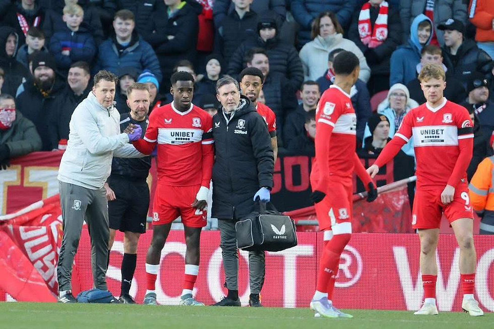 Alex Bangura Sidelined by Fresh Injury Setback at Middlesbrough
