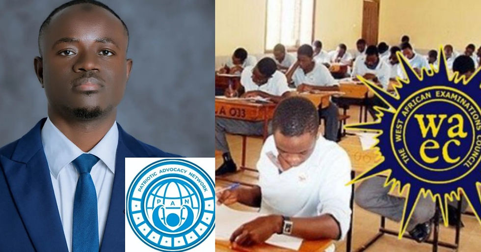 PAN Raises Alarm Over Rising WASSCE Malpractice, Calls for Urgent Government Action