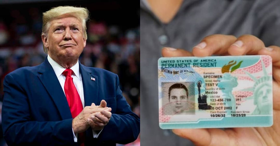 Trump Administration Reviews Green Card Statuses for 19 Countries