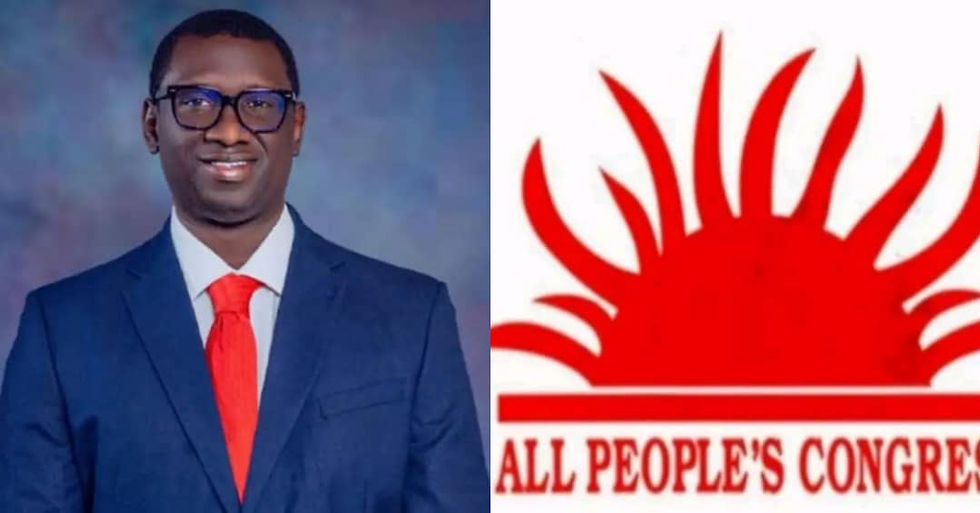 Bangura: APC Ward Elections Bolster Internal Democracy Despite Challenges