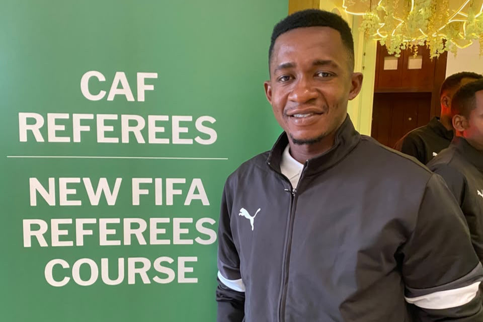 Referee Mohamed Melvin Tarawally Undergoes FIFA Assessment in Egypt