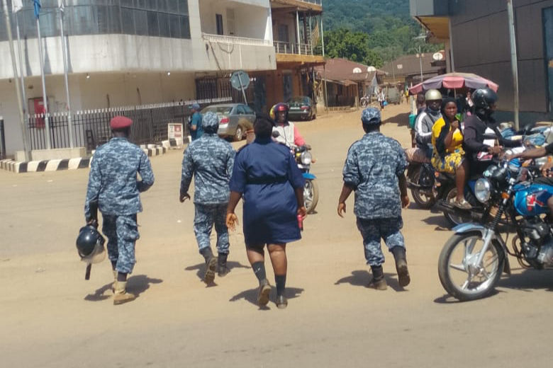 Police Step Up Patrols to Boost Security in Kenema