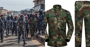 Sierra Leone Police Warns Personnel Over Use of Military Uniforms
