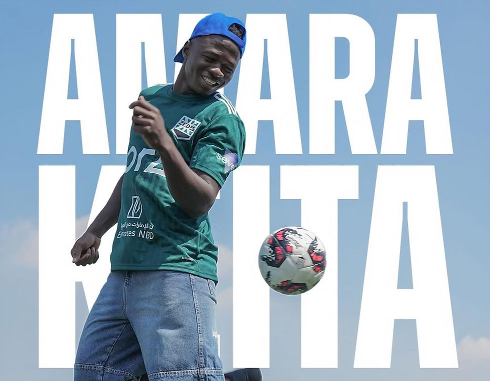 ZED FC Secures Promising Young Talent Amara Keita from SLIFA FC