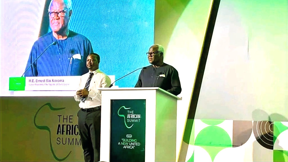 Koroma: African Unity Needs Political Will, Not Just Talk