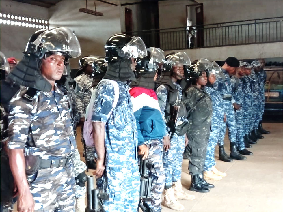 Police Deployed for Dodo Paramount Chieftaincy Election Security