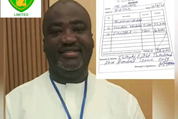 CSL Vice Chairman Donates NLe 28,400 to Renovate Kingtom Oval Dressing Room