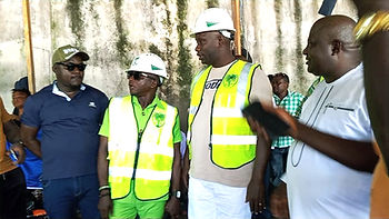 SLPP Chairman Inspects Kenema District Office Construction