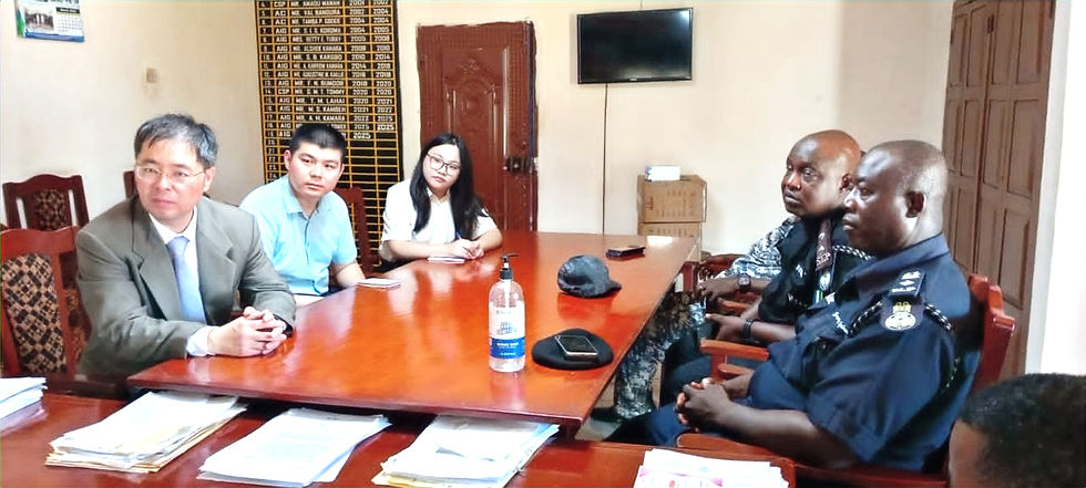 Chinese Ambassador Visits AIG East to Strengthen Security Cooperation