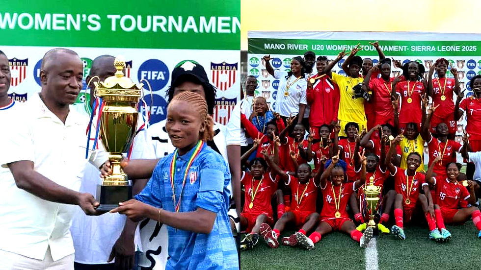 Liberia Defeat Sierra Leone to Win 2025 MRU U-20 Title