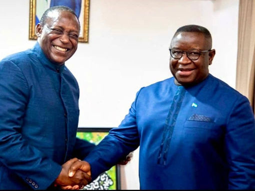 Strategic Alliance confirmed, Kandeh Yumkellah of NGC pitches tent with the SLPP camp