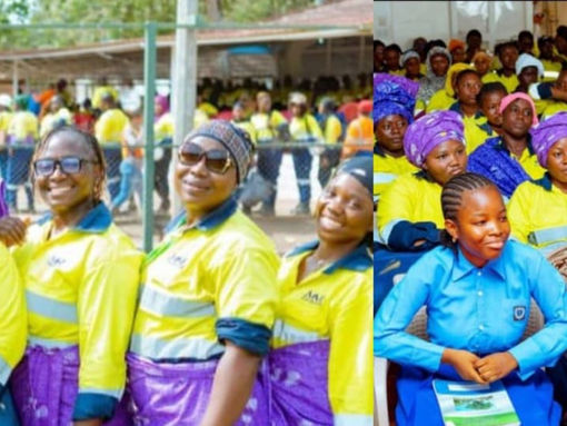 MML Empowers Female Students with STEM and Mining Mentorship