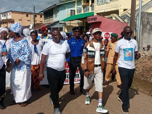 Regional Police Commander Leads Anti-Drug Initiative in Kenema