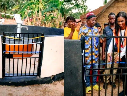 SLCAA Director General Funds Borehole Project for Royeama Community