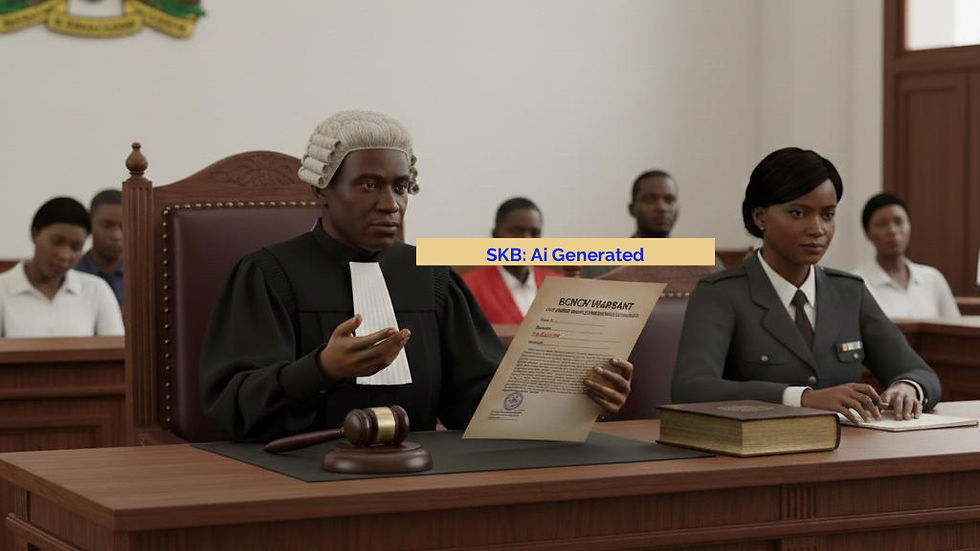 Bench Warrant for Absent Zenith Bank Le2 Million Fraud Defendants