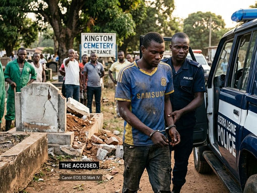 Labourer Remanded for Allegedly Damaging Graves and Attempted Theft at Kingtom Cemetery