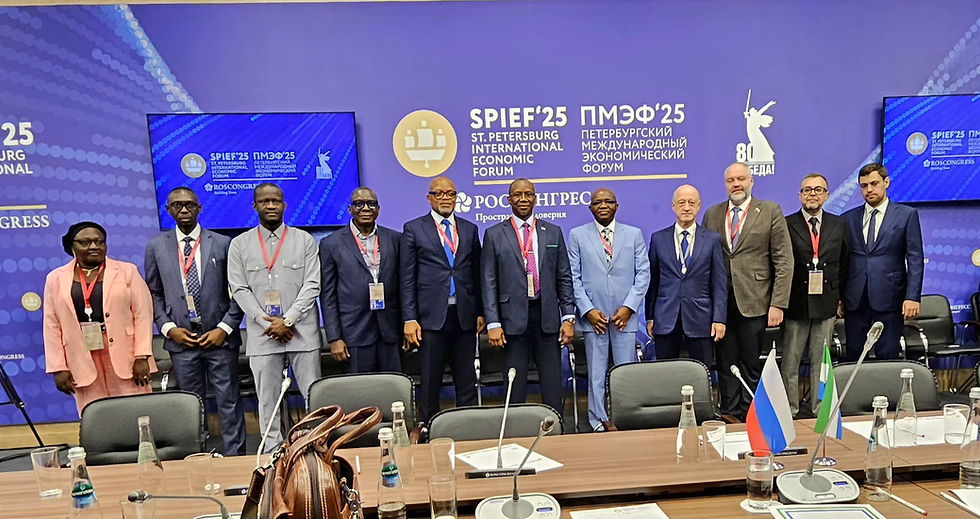 Strengthening Sierra Leone-Russia Legislative and Economic Partnerships