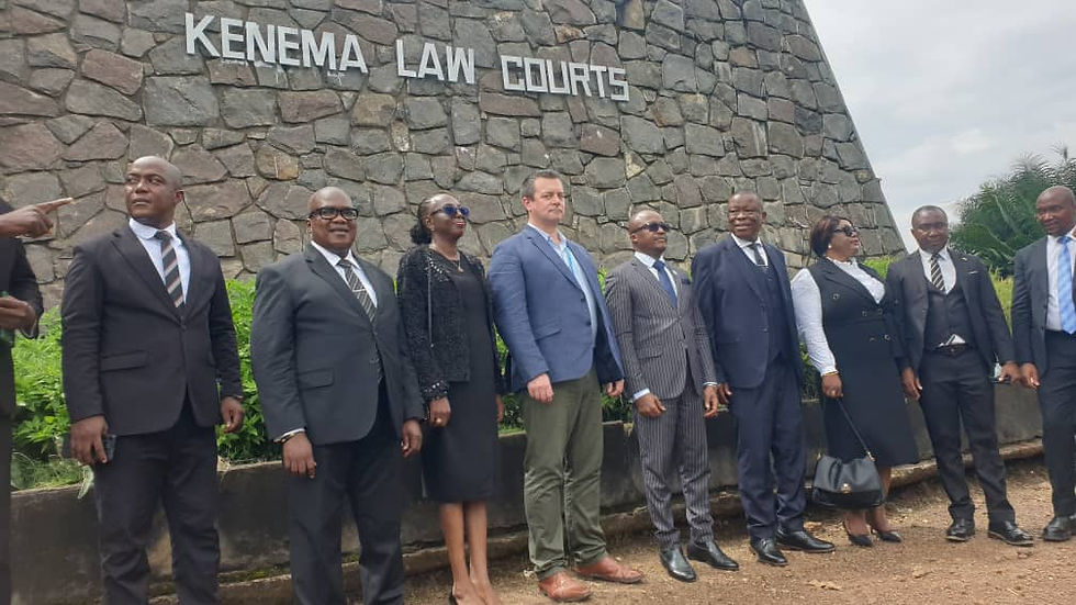 Chief Justice Unveils Model Sexual Offences Court in Kenema
