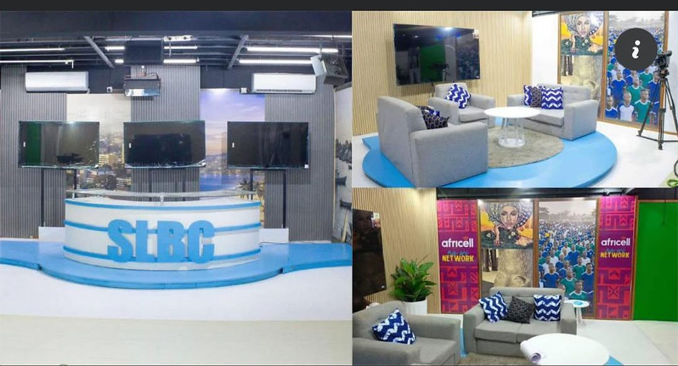 Africell Boosts SLBC with Modern Studio After Fire Incident