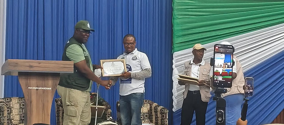 Anti-Drug Campaigners Honoured as Sierra Leone Marks World Drug Day