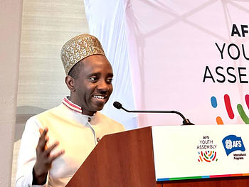 Sierra Leone’s Information Minister Advocates Education for Peace at AFS Youth Assembly