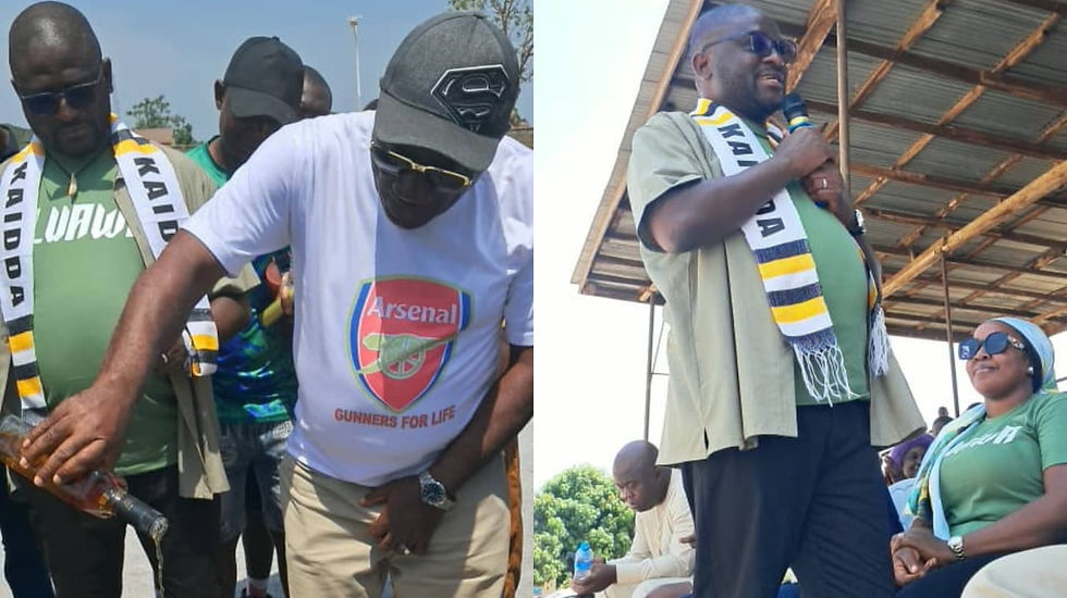 Kailahun Mini Stadium Gets Major Boost as NSA Boss Funds Artificial Turf Project