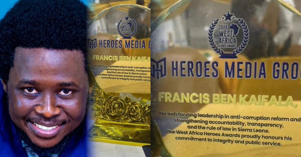 ACC Commissioner Receives 2026 West Africa Heroes Award