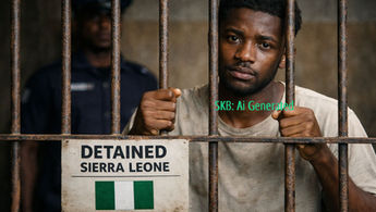 Nigerian Man Detained for Illegal Entry into Sierra Leone