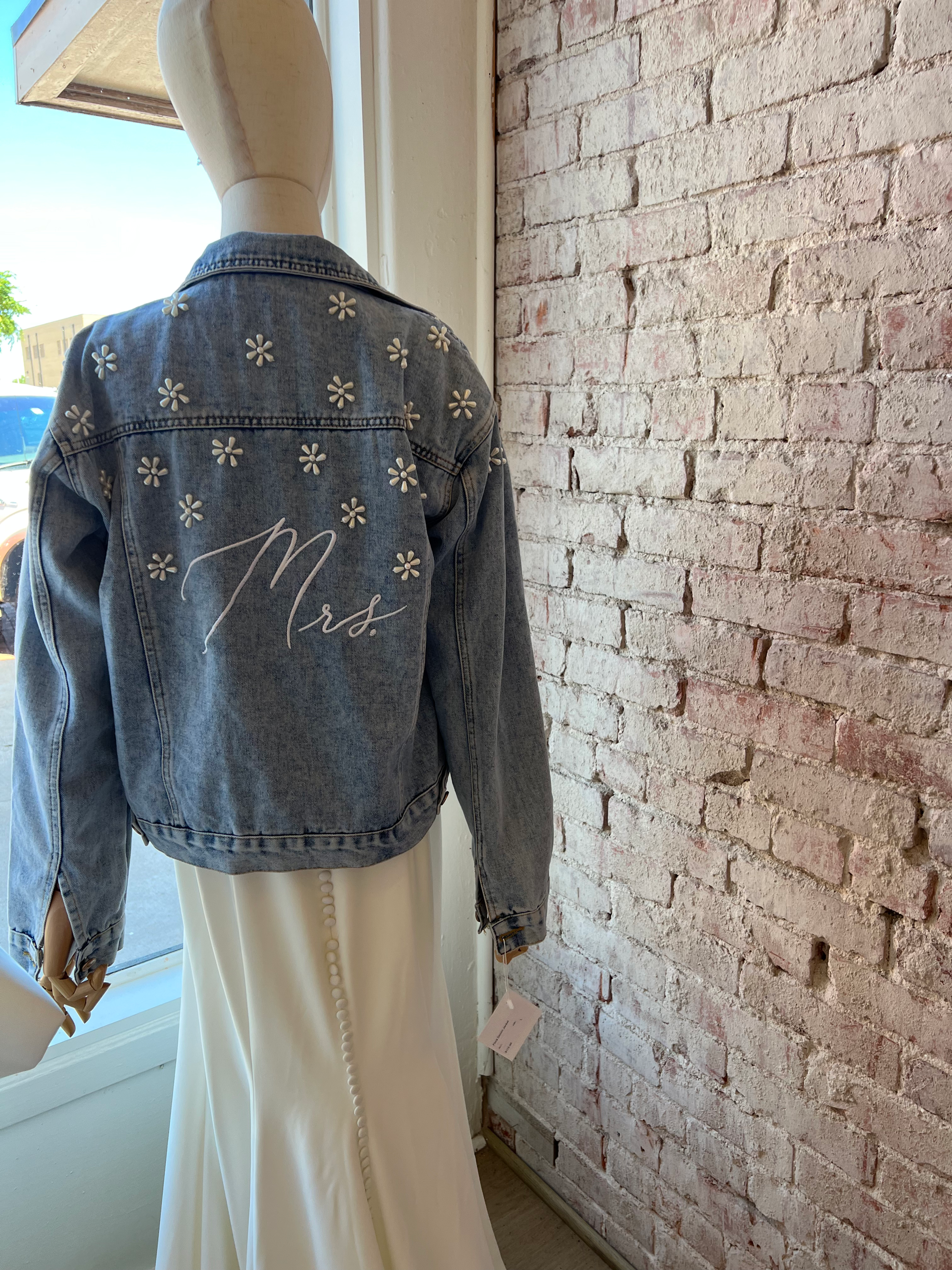Flora Denim Jacket